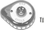 & Cycle Stealth Mini Teardrop Air Cleaner Covers Chrome 170-0367. Fixed Price $190.99.