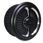Thundermax Accent Matte Black Spoke Contour Cut Air Cleaner 117-775-M2. Fixed Price $67.12.