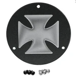 Drag Specialties Accent Style Derby Cover Cross Wrinkle Black 1107-0224. Fixed Price $29.95.