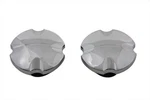 Billet Gas Cap Set And Non-vented For Harley-davidson. Fixed Price $71.99.