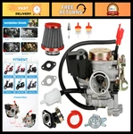 50CC GY6 Carburetor For 49CC Scooter, Moped, 4-STROKE Engine, PD18J Parts, Intak. Fixed Price $54.99.