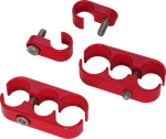 Show Chrome 44-101RED Slingshot Hose Clamp Set Slr. Fixed Price $30.71.