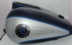2000 Harley Davidson Touring Flhtcui Electra Glide Full Fuel Gas Tank Blue Gray. Fixed Price $329.00.