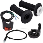 7/8" 22MM Twist Throttle Accelerator Handle Grips Cable 51" Set With On/off. Fixed Price $19.95.