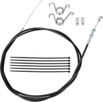 Universal Go Kart Throttle Cable Kit 90" Long With 82" Casing 8173 Black. Fixed Price $16.17.