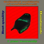 Custom (black+green) Design Seat Cover Kawasaki Ninja ZX-14R (ZZR1400) 2012-2025. Fixed Price $160.99.