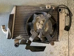Honda RC51 RVT1000R Oem Left Radiator W/fan 00-01 SP1. Fixed Price $100.00.