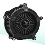 Black Air Cleaner For Harley Sportster 48/IRON 883/XL883N. Fixed Price $86.55.