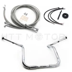 12" Handlebars Abs Cable Kit Extension Wiring For 14-17 Harley Touring Batwing. Fixed Price $425.24.