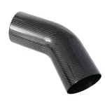 102MM (4") Od, Leg Length 150MM (6"), 45 Degree Carbon Fiber Bend Elbow Pipe,.... Fixed Price $109.99.