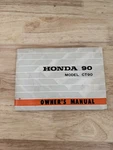 1971 Honda CT90 K3 Oem Owners Manual Trail Model. Fixed Price $99.00.