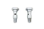 Breather Bolt Set Chrome For Harley-davidson. Fixed Price $35.99.