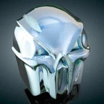Kuryakyn Chrome Zombie Skull Horn Cover Accent Dress Up Harley Models 1992-2017. Fixed Price $58.47.