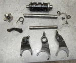 1979 Honda Transmission Gear Shift Drum And Forks 24301-471-000. Fixed Price $35.00.