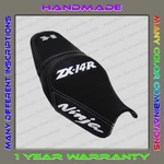 Custom (black+white) Design Seat Cover Kawasaki Ninja ZX-14R (ZZR1400) 2012-2025. Fixed Price $160.99.