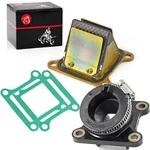 Carb Intake Manifold Boot And Reed Valve For Kawasaki KX80 KX100 1991-2000. Fixed Price $43.99.