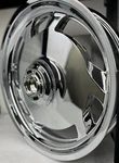 Honda 1997 -2003 Valkyrie Front GL1500 Chrome Wheel 44650-MZ0-674 Oem Exchange. Fixed Price $849.00.