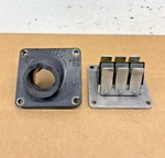 Yamaha Engine Intake Assembly / Joint Boot Reed Valves (75-76). Fixed Price $70.00.