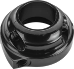 Harddrive Billet Throttle Clamp Black Single Cable Screw Style 53381. Fixed Price $80.03.