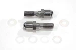 Breather Bolt Set Extended For Harley Evo Twin Cam Fxst Flst Fxd Fxr Xl Flt. Fixed Price $26.33.