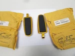 126-G-NR Cyclesmiths Foot Pegs Banana Board Gold For Harley-davidson. Fixed Price $110.00.