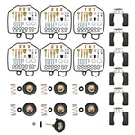 Ultimate For Honda Carburetor Repair Rebuild Kit - 6PCS. Fixed Price $31.68.