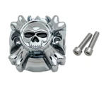 Kuryakyn Zombie Chrome End Cap Kit For Handlebar Grip (6281). Fixed Price $31.55.