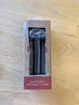 Biltwell Whiskey Throttle Assemblies Black Double Cable. Fixed Price $80.00.