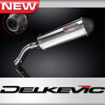 Bmw F800GT 2013-2017 Delkevic Slip On 13.5" X-oval Stainless Exhaust Muffler Kit. Fixed Price $269.99.