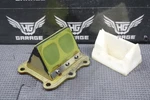 2003 Honda CR125R Oem Intake Block Reeds Stuffer Assembly 14100-KZ4-L32. Fixed Price $49.99.