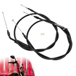 Tigersgate 51.9 Black Vinyl Stainless Steel Braided Extended Throttle And Idle. Fixed Price $58.95.