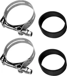 Harddrive Intake Clamp Set Stainless Steel Aircraft Style 18-0282S. Fixed Price $25.43.