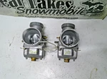 Skidoo Snowmobile Engine Mikuni 38MM Carburetors Carbs Primer Formula Mach 1. Fixed Price $125.00.