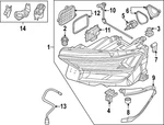 Genuine Audi Hose 4M8-941-717-A. Fixed Price $40.00.
