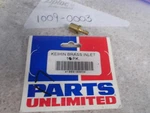 Nos Part Unlimited Keihin Brass Inlet 1009-0003. Fixed Price $7.99.