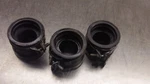 1974 Suzuki GT380 Rubber Intake Manifolds W Clamps 2STROKE T3-15. Fixed Price $25.50.