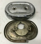 Harley Sportster Ironhead 1966-69 Air Cleaner Intake Backing Plate & Cover. Fixed Price $59.99.