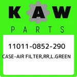 11011-0852-290 Kawasaki Case-air Filter,rr,l.green 110110852290, New Genuine Oem. Fixed Price $140.94.