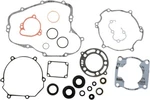 Moose Complete Gasket Kit With Oil Seals For Kawasaki KX100 2014-2021 0934-4794. Fixed Price $87.21.