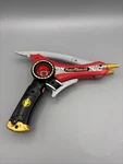 Power Rangers Dino Thundermax Saber Crimson Edition Bandai 2003. Fixed Price $35.00.