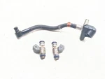 09-13 Harley-davidson Street Glide Cvo Flhx Fuel Injectors Pair W/ Line Set. Fixed Price $148.24.