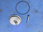 1980 81 Kawasaki KZ750E Engine Breather Cover Body Vent Cap KZ750LTD Oem. Fixed Price $30.00.