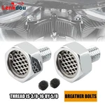 Chrome Head Breather Bolts Kit For Harley Twin Cam Cvo Sportster Touring Softail. Fixed Price $14.15.