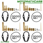 All-carb Carburetor Rebuild Repair Kit For Honda CB550F CB550K 1974-1976. Fixed Price $25.20.