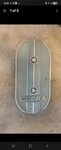 66 Mustang, Cobra, Shelby Oval Air Cleaner. Brushed Aluminum With Letterin. Fixed Price $175.00.