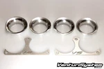 Yamaha YZF-R6 2006 2007 Speed Stack Air Funnel Suction Horns. Fixed Price $417.34.