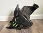 Used Oem Yamaha Air Cleaner Case With Joint 1995 YZ125 YZ250 4PE-14411-00-00 U6. Fixed Price $44.92.