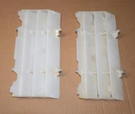 Ktm 250 450 520 525 Exc Sx Radiator Guards, Grille White, 59035040000. Fixed Price $45.73.