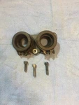 Honda XR250R Carburetor Mount Intake Manifold 1984 1985-OEM With Clamps. Fixed Price $69.99.