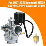 New Carburetor For Kawasaki KFX50 2007-2021/KFX90 2007-2020. Fixed Price $40.15.
